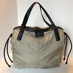 burberry buckleigh nylon tote bag